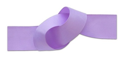 ryps tasiemka wstążka 25mm rypsowa lila 25 m