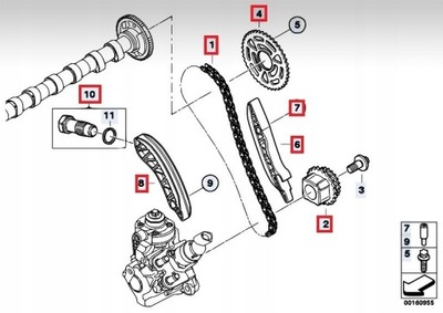 COMPLETE SET TUNING GEAR SET VALVE CONTROL SYSTEM BMW WITH 2.0D N47 - milautoparts-fr.ukrlive.com