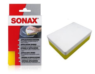 SONAX gąbka do nakładania wosku mleczek polerskich
