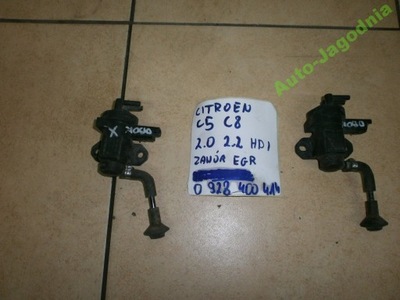 CITROEN C5 C8 2.0 2.2 HDI VALVE EGR 0928400414 - milautoparts-fr.ukrlive.com