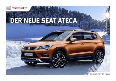 Seat Ateca prospekt 2016 Austria 