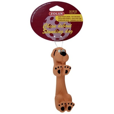 Zabawka lateksowa dla Psa stojący pies Zolux 13 cm
