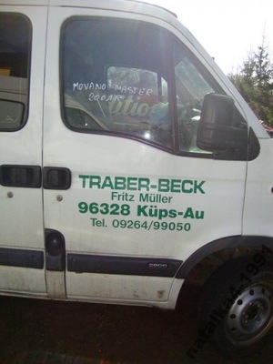 Двері праве master movano 98-03r фото №1