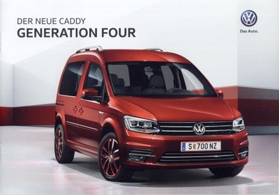 Vw Caddy Generation Four prospekt 2015 