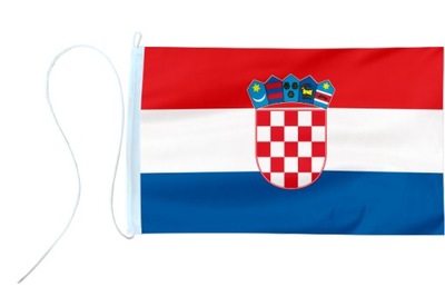 Flaga Chorwacja bandera jachtowa 30x20cm qg