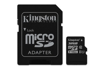 KINGSTON MICRO SDHC 32GB SD UHS-1 ADAPTER