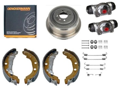 Тормозные барабаны тормозные колодки цилиндрики renault kangoo kubistar kpl. 228mm фото №1