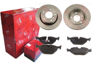 DISQUES SABOTS DE FREIN TRW ARRIÈRE BMW 3 E46 + KOMBI/COUPE - milautoparts-fr.ukrlive.com