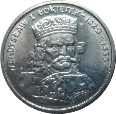 Moneta 100 zł złotych W. Łokietek 1986 r ładna