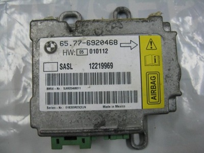 Блок управления модуль подушек подушка безопасности bmw e65 6920468 фото №1