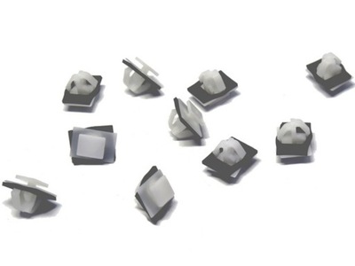 Клипса молдинг боковых i порог hyundai, kia фото №1