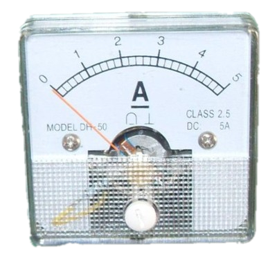 Miernik wskaźnik Amperomierz 5A bocznik DC (0708)