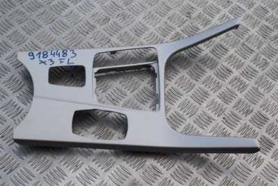 Рамка тунель середнього bmw x3 f25 lift 9184483 фото №1