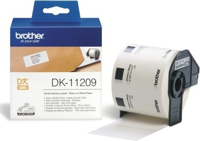 Brother DK-11209 DK11209 etykiety papierowe 29mm*62mm 800szt.