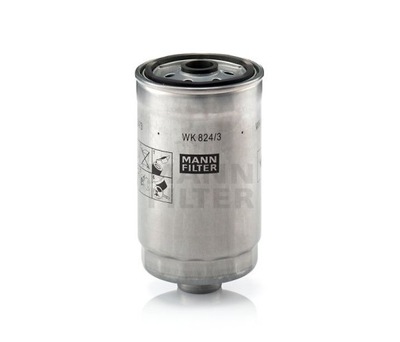 MANN FILTER FUEL WK824/3 KIA HYUNDAI 1.5/2.0 CRDI - milautoparts-fr.ukrlive.com