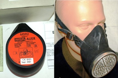 Maska przeciwgazowa Półmaska Auer MSR-2 NOWA