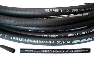 Przewód Wąż gazowy Semperit Fi 4mm do wtryskiwaczy 