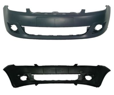 Бампер передний ford fiesta mk6 05-08 fl новый фото №1