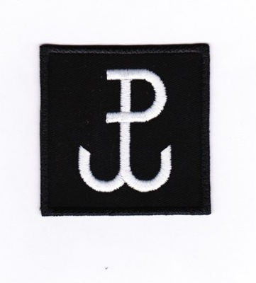 VAR Naszywka Polska Walcząca 6 x 6 cm