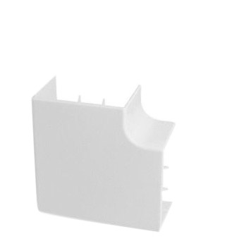 AKS Łącznik kątowy biały LK 40x40 111413