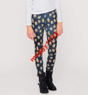 C&A getry LEGGINSY MINIONKI 128 NOWE