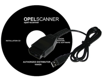 Interfejs Skaner diagnostyczny USB Opel Licencja