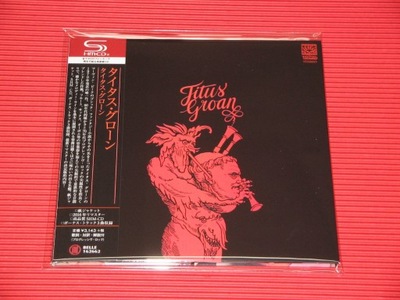TITUS GROAN s/t`70 SHM-CD JAPAN bonusy miniLp Jethro Tull Colloseum DĘCIAKI