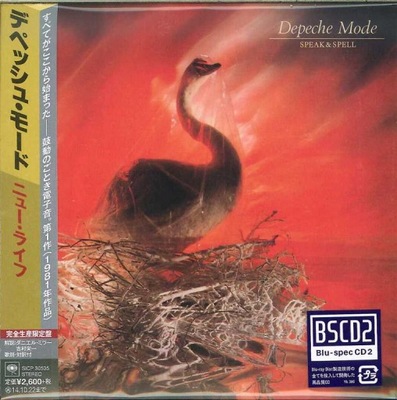 DEPECHE MODE Speak & Spell BSCD2 JAPAN Mini Lp