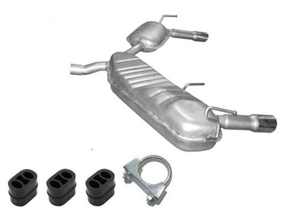 OPEL VECTRA C 2.0 TURBO 2.2 3.2 3.0CDTI (2002-2008) UNIVERSEL POT D'ÉCHAPEMENT FINAL - milautoparts-fr.ukrlive.com