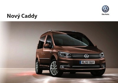 Volkswagen Vw Caddy prospekt 2015 Czechy 