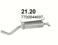 SILENCER END RENAULT MEGANE 21.20 - milautoparts-fr.ukrlive.com