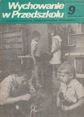 WYCHOWANIE W PRZEDSZKOLU wrzesień 1980 9/1980