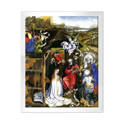 Obraz Mistrz z Flemalle Boże Narodzenie Renesans