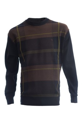 Neyir sweter męski XL wełna merynos czarny
