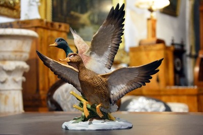 Kaiser - rzeźba dwóch dzikich kaczek!