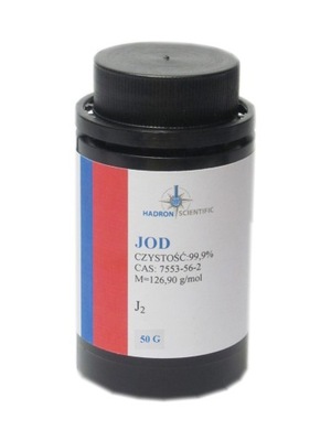 JOD KRYSTALICZNY CZ.D.A 50 G