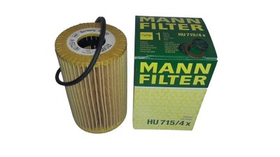 MANN FILTRE HUILES HU715/4X BMW 3 E36 E46 5 E34 Z3 - milautoparts-fr.ukrlive.com