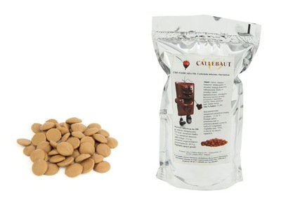 0,25 KG KARMELOWA czekolada CALLEBAUT do fondue