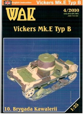 WAK 4/2010 Czołg lekki Vickers Mk.E Typ B