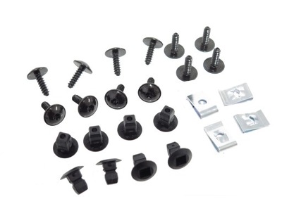 SET CLAMP FIXTURES PINS WHEEL ARCH COVERS VW PASSAT B6 - milautoparts-fr.ukrlive.com