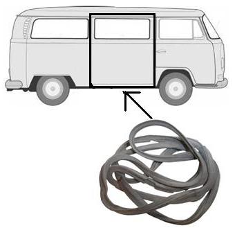 GARNITURE PORTIÈRE COULISSANT DROITE VW BUS T2 - milautoparts-fr.ukrlive.com