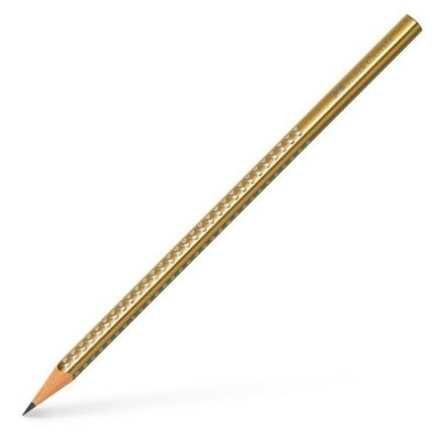 Ołówek Sparkle Faber-Castell ,,B" złoty