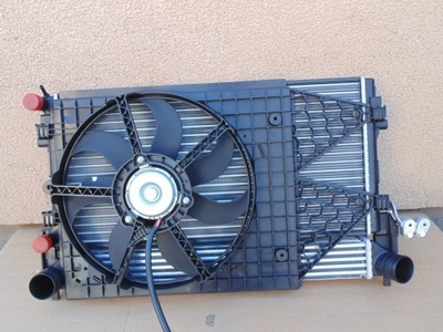 RADIATEUR VENTILATEUR COMPLET SKODA FABIA II 1,6TDI - milautoparts-fr.ukrlive.com