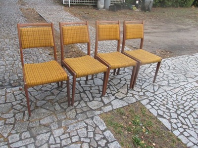 2x2 krzesła lata 50