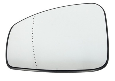 Вкладиш дзеркало ліва megane iii 2008-новий фото №1