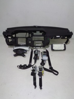 Mercedes w212 przed lift панель приладів подушка безпеки ремені фото №1