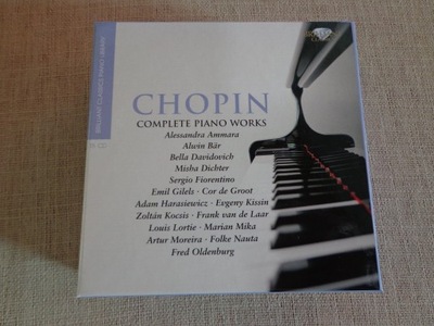 Chopin - COMPLETE PIANO WORKS BOX SET 15 CD BDB