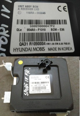 Kia sportage iv lift 2018- модуль блок управления bcm 954a0-f1310 фото №1