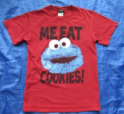 Ciasteczkowy Potwór/Cookie Monster Sesame Street S