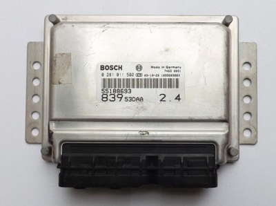 Бортовой компьютер блок управления lancia 0281011502 фото №1